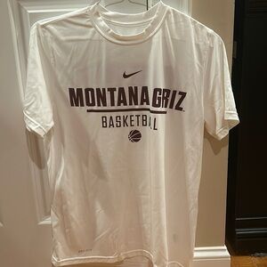 Nike White Basketball Tee